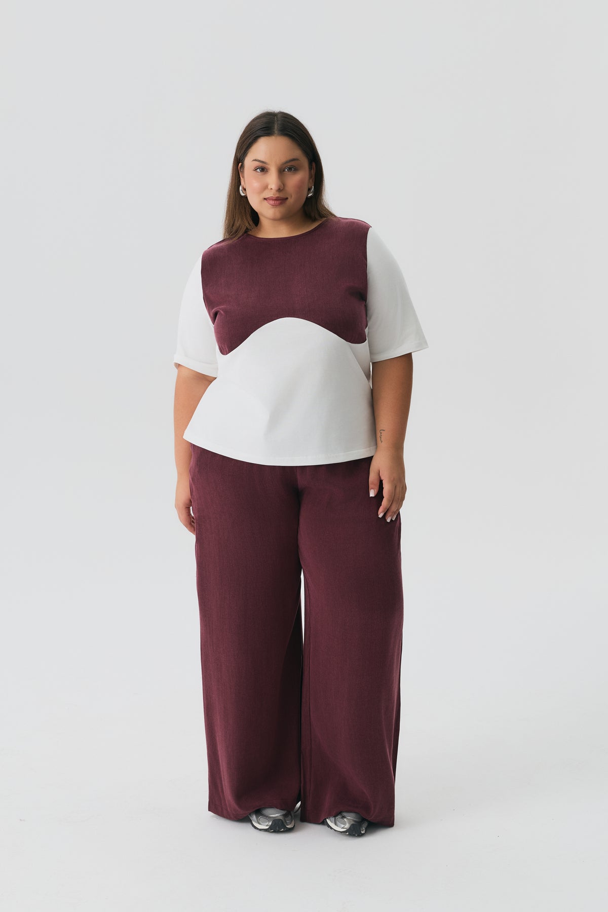 Bluzka Aura Maroon