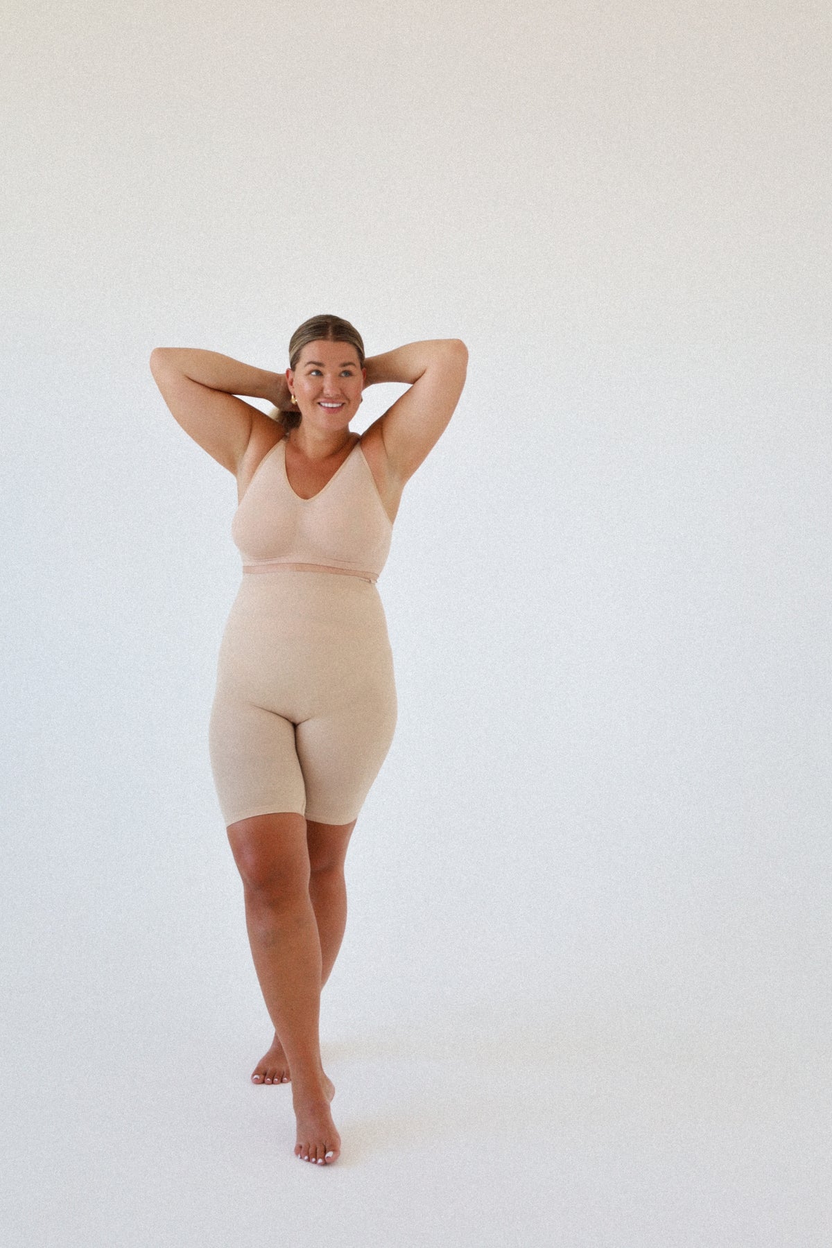 Szorty Modelujące Beige