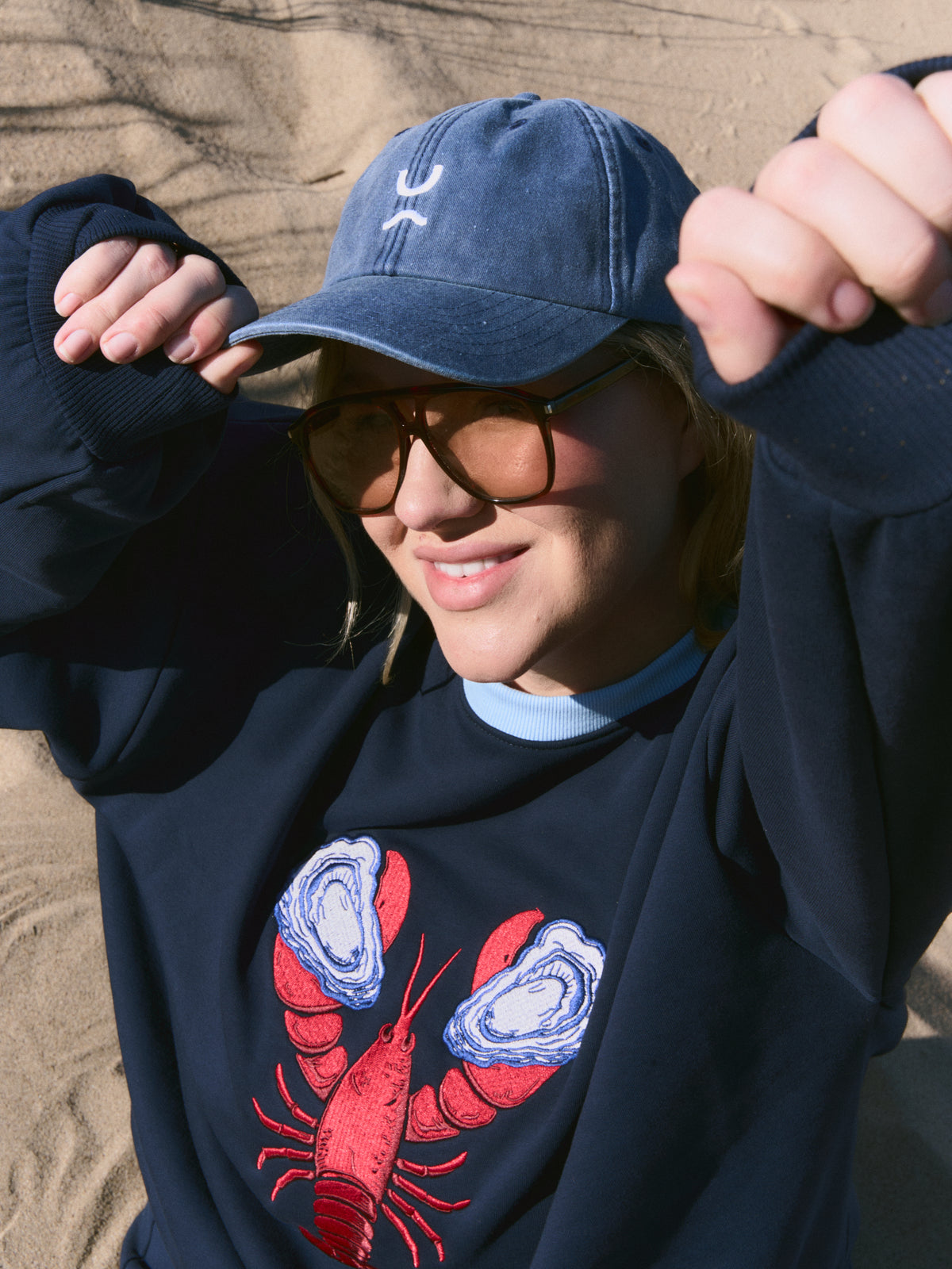 Crewneck Lobster Navy