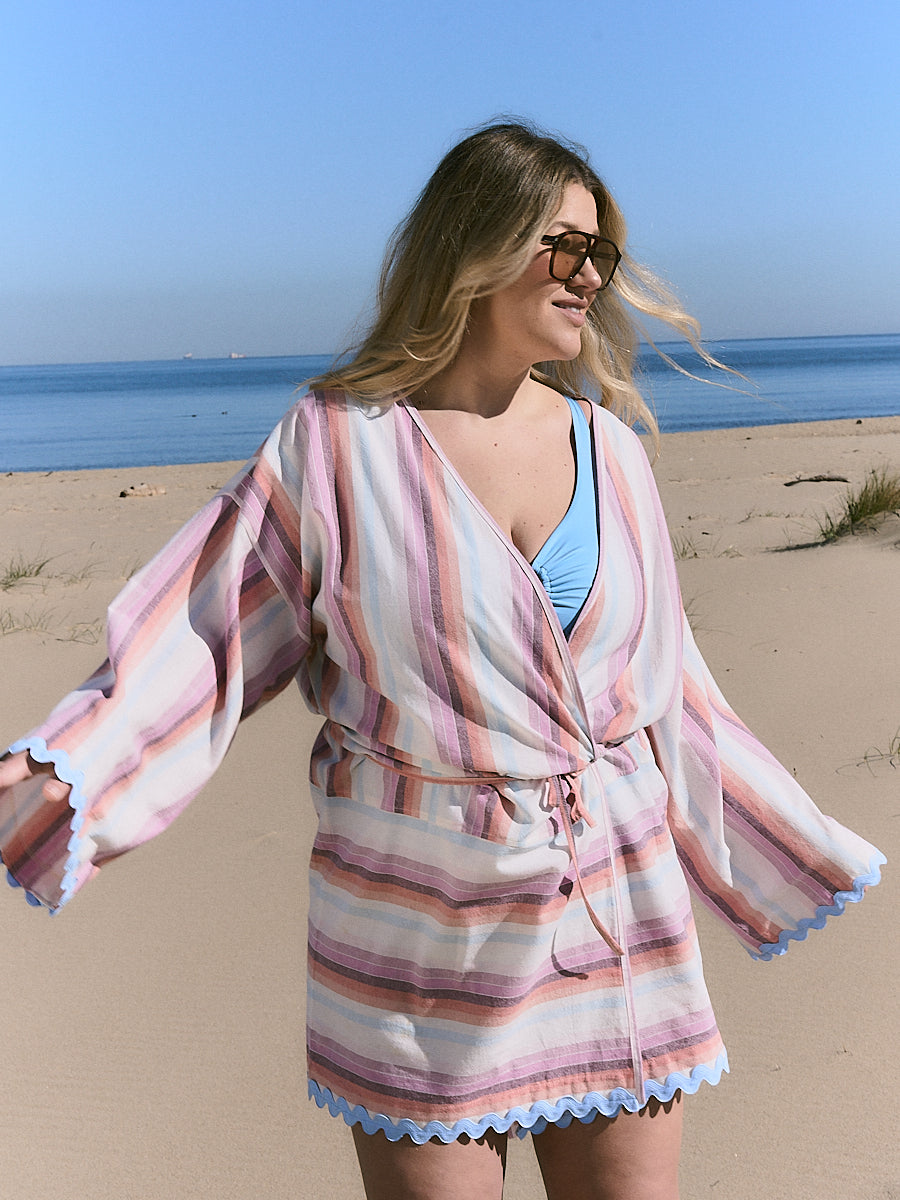 Kimono Amalfi Stripe