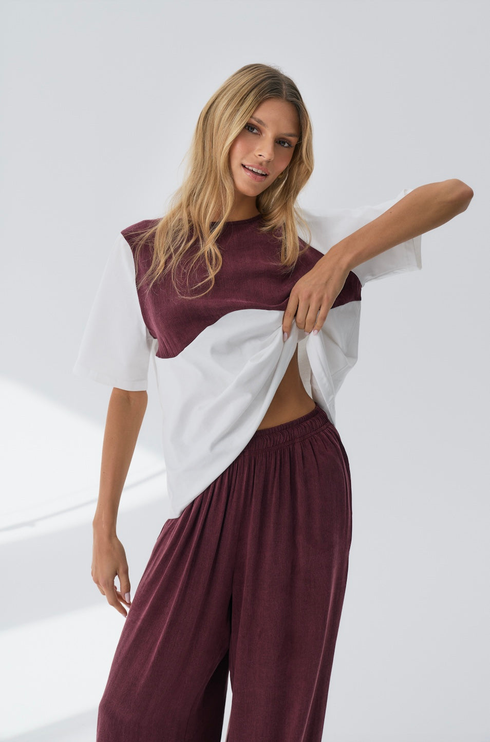 Bluzka Aura Maroon