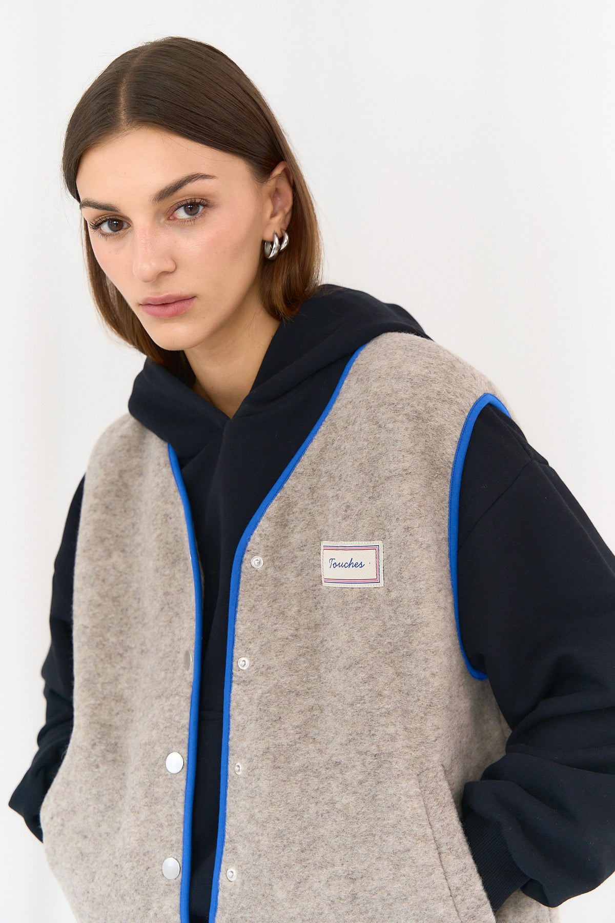 Hoodie Boxy Black