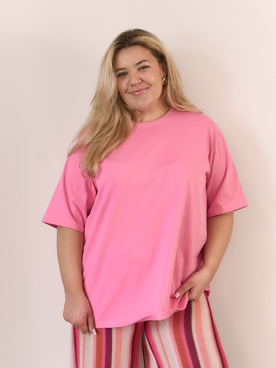 T-shirt Long Pink