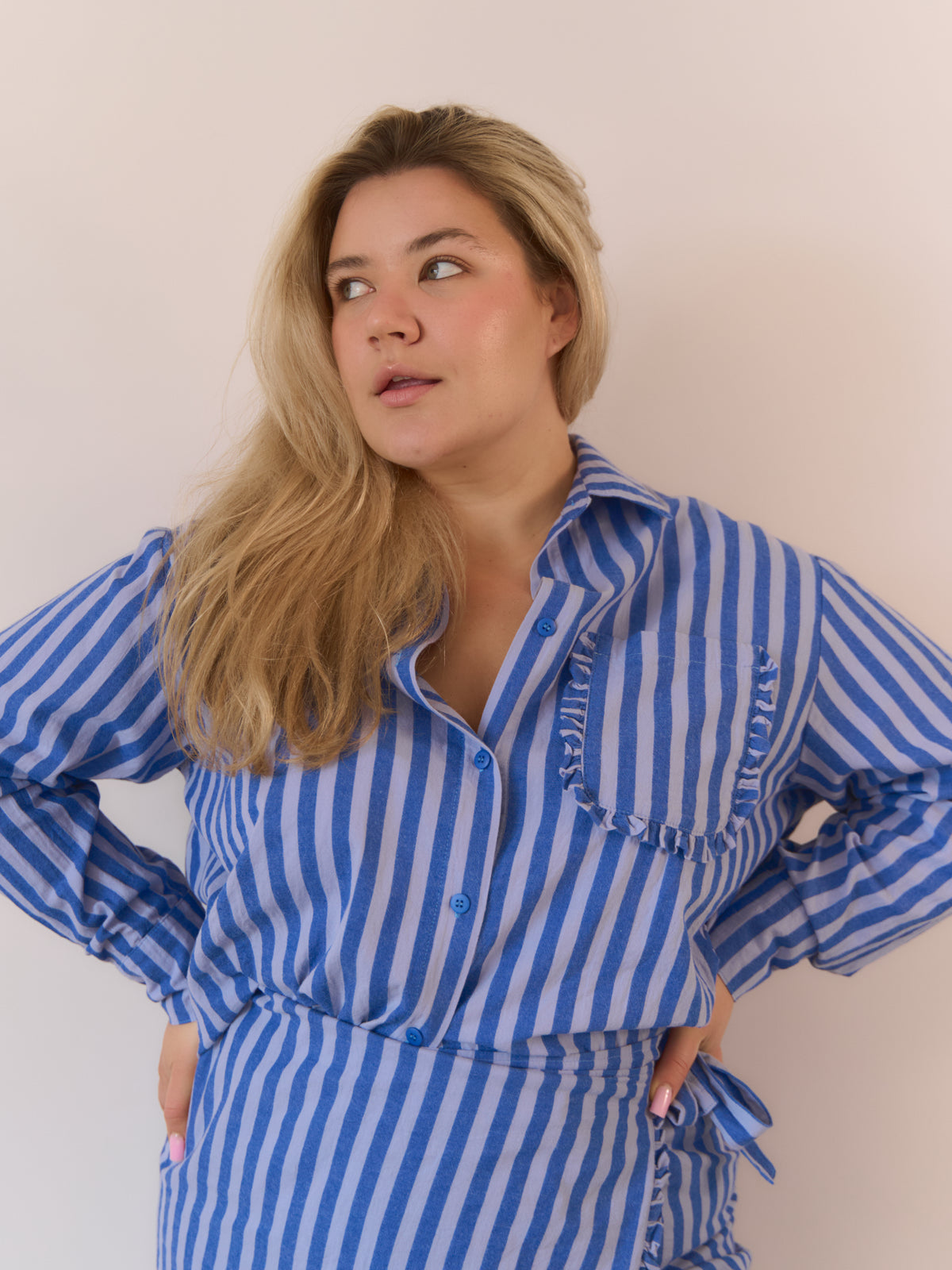 Koszula Frill Blue