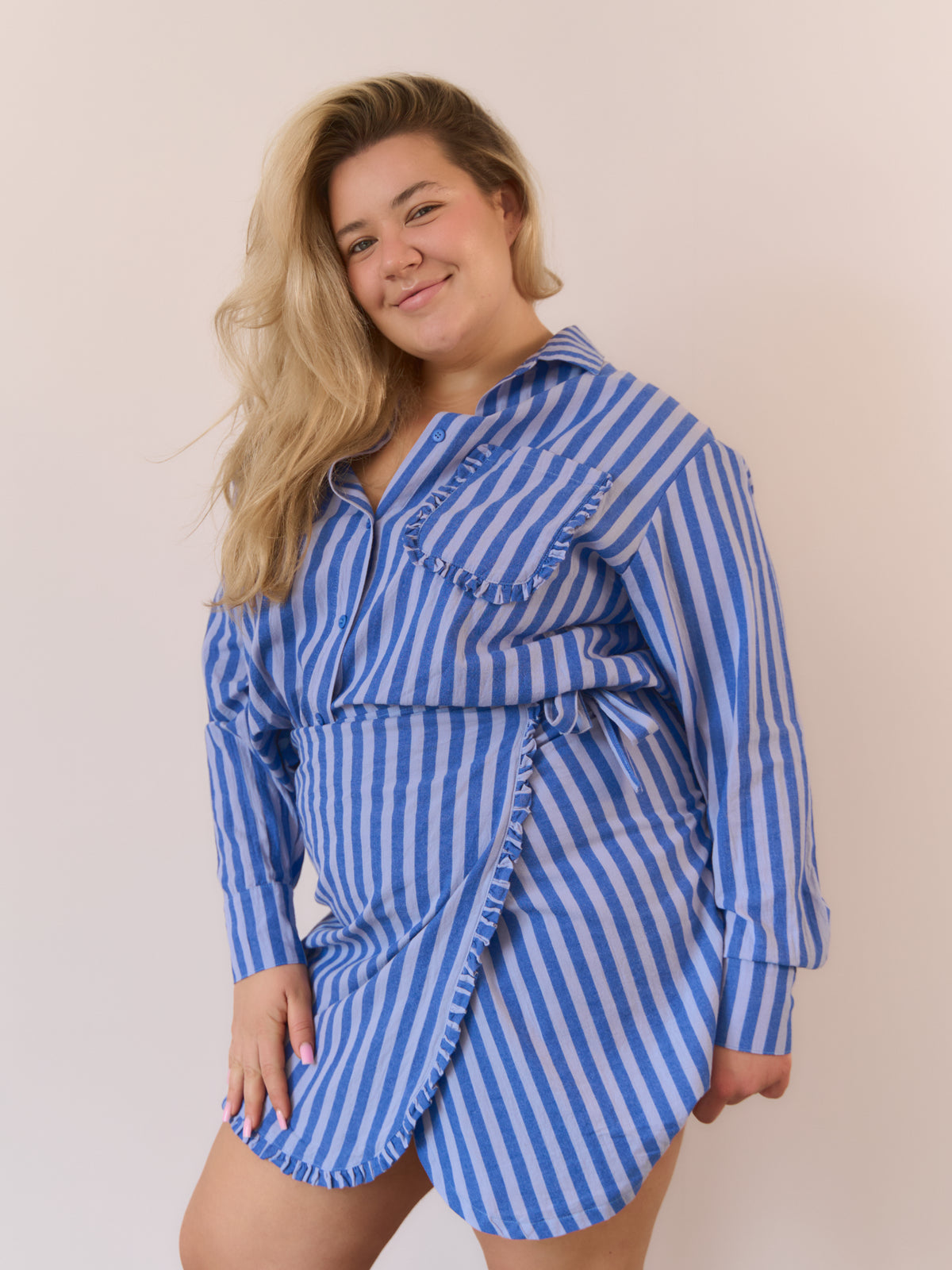Koszula Frill Blue