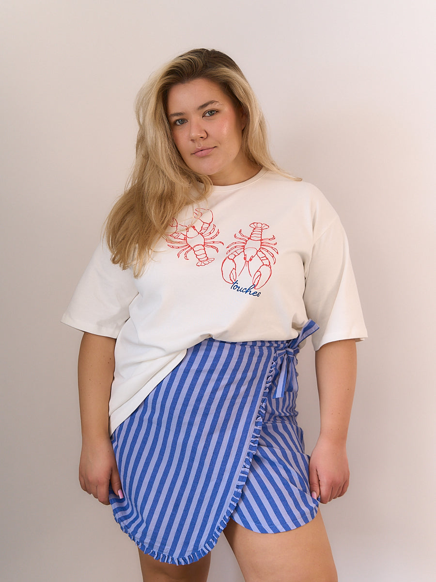 T-shirt Long Lobster off white