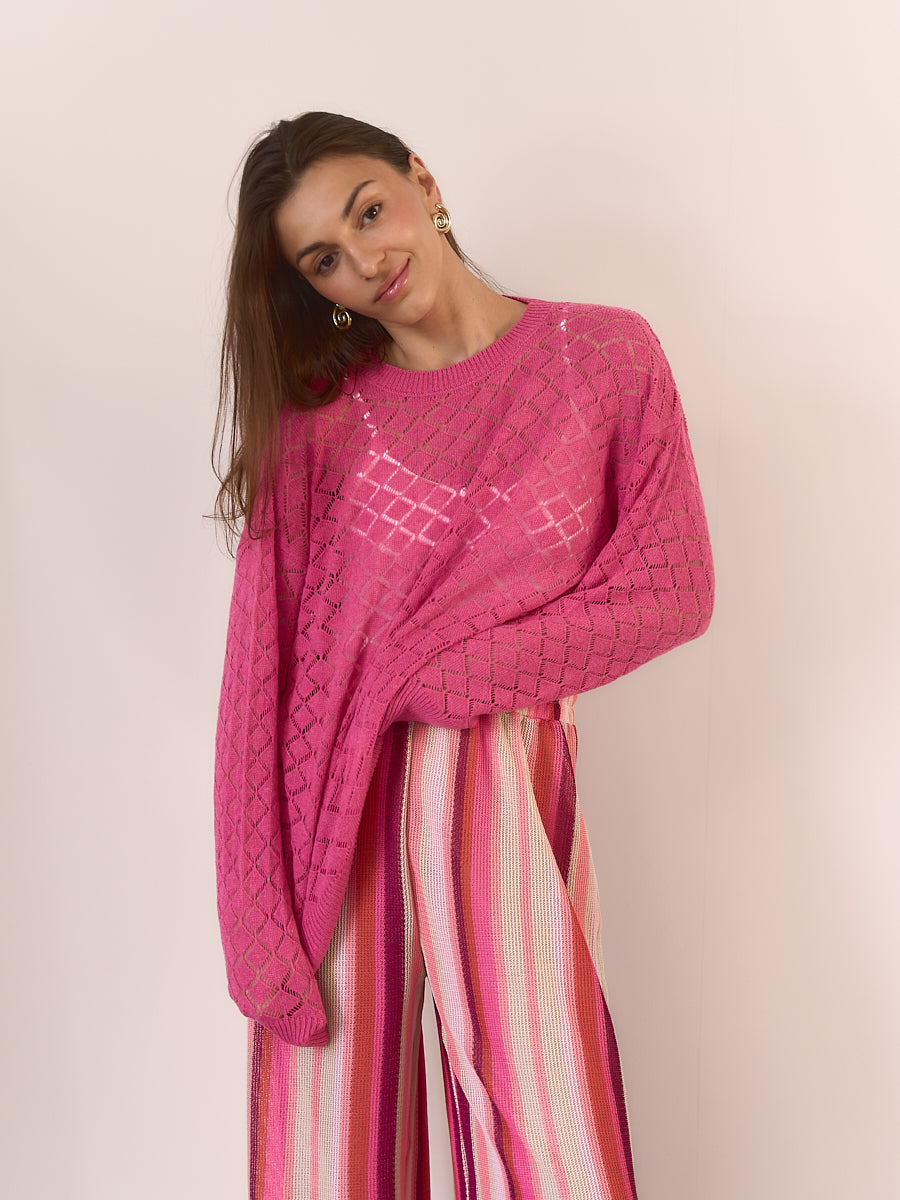 Sweter Cloud Pink