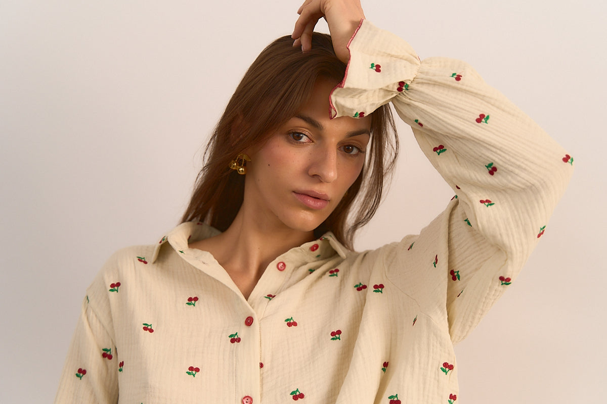 Koszula Cherry Beige
