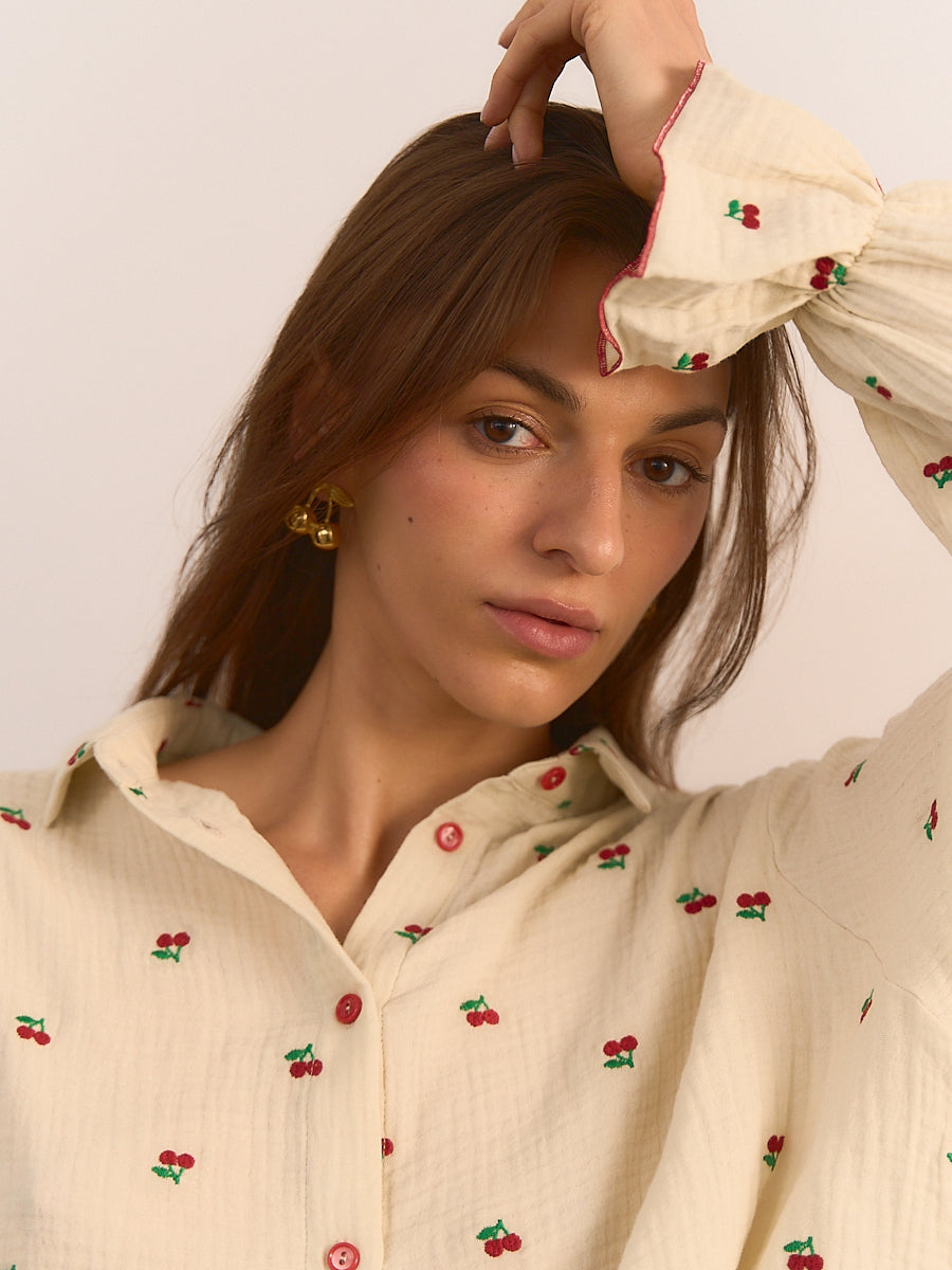 Koszula Cherry Beige
