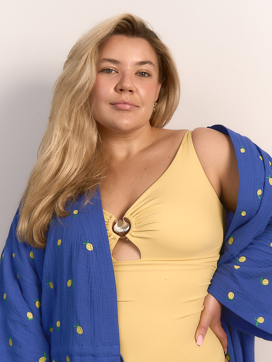 Kimono Long Lemon