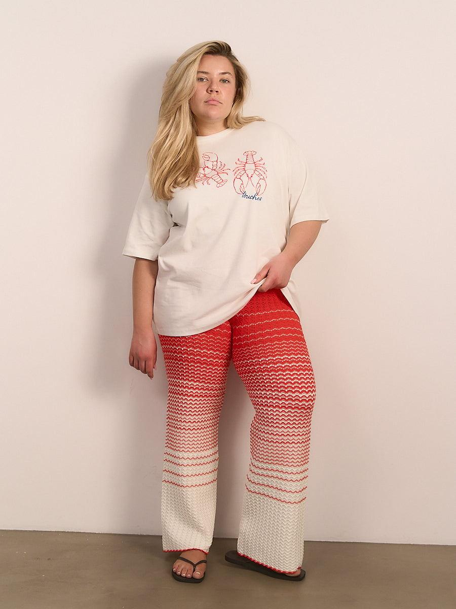 Spodnie Ombre Red