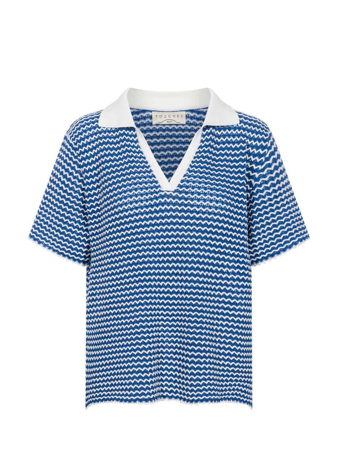 Polo Knitted Kobalt
