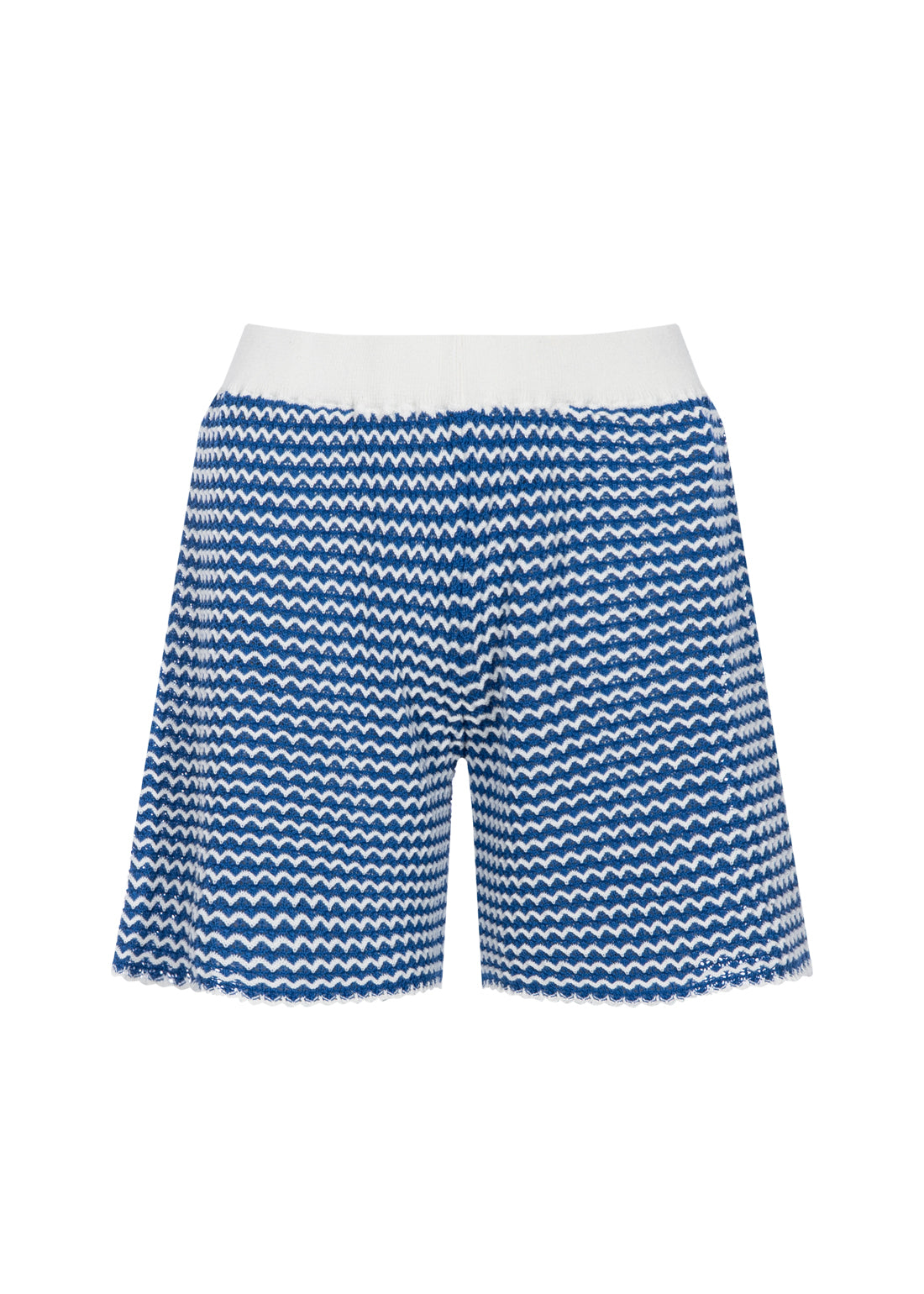 Szorty Knitted Kobalt