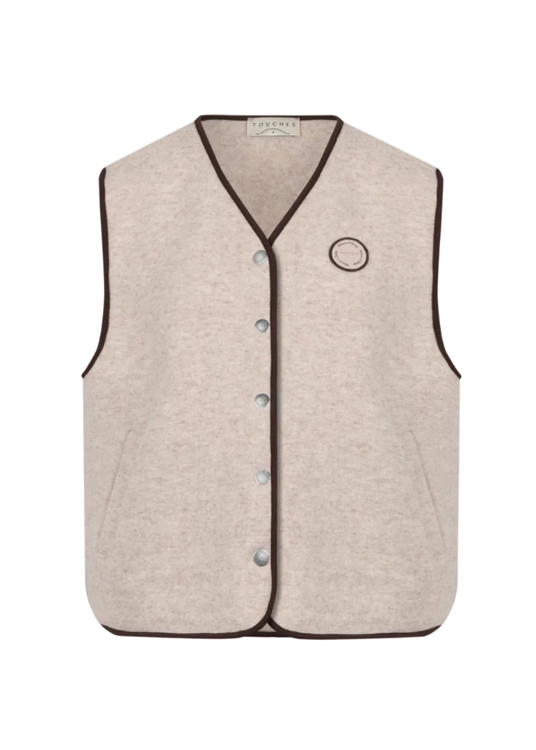 Kamizelka Merino Beige