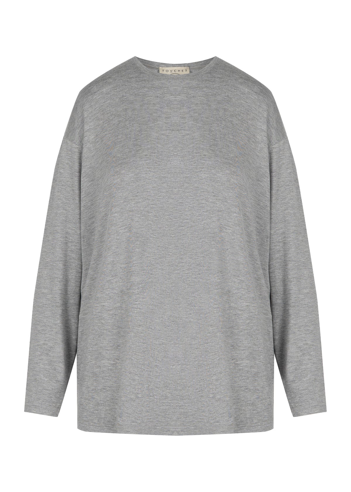Longsleeve Melange Grey