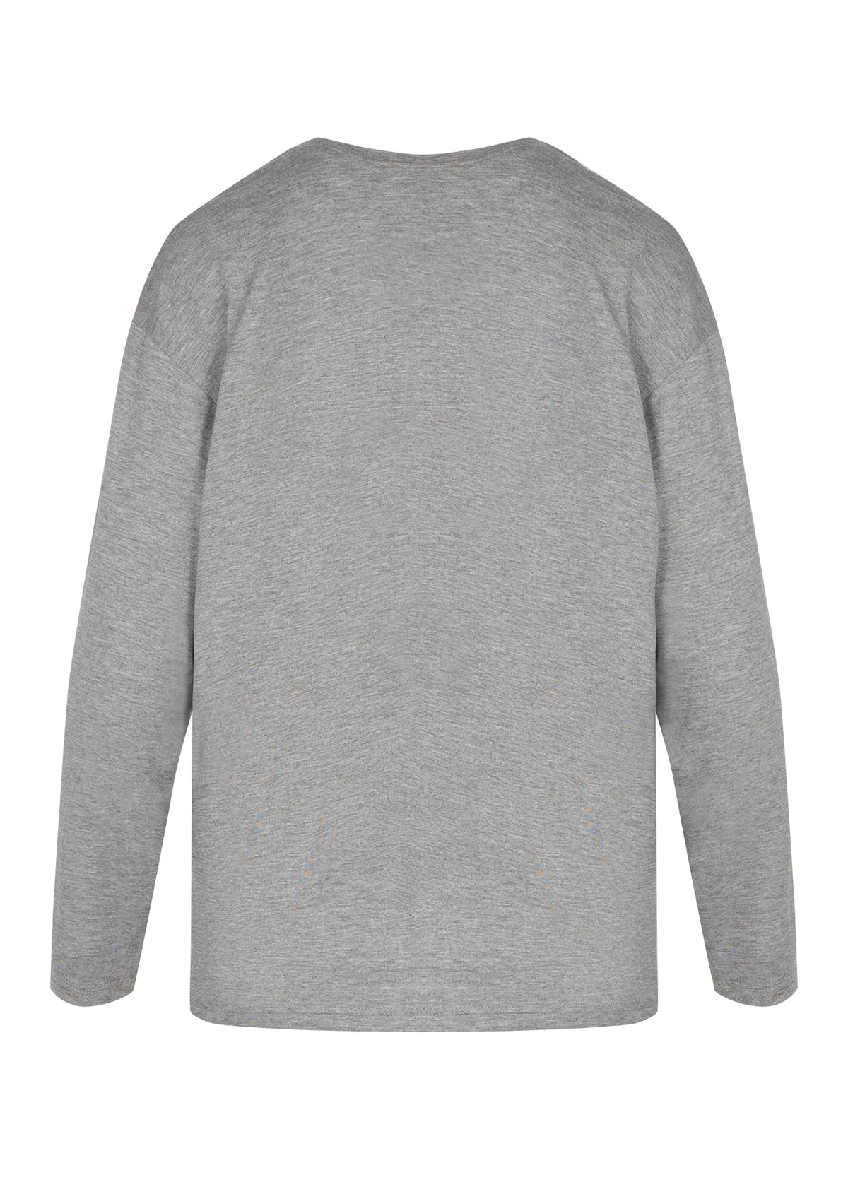Longsleeve Melange Grey