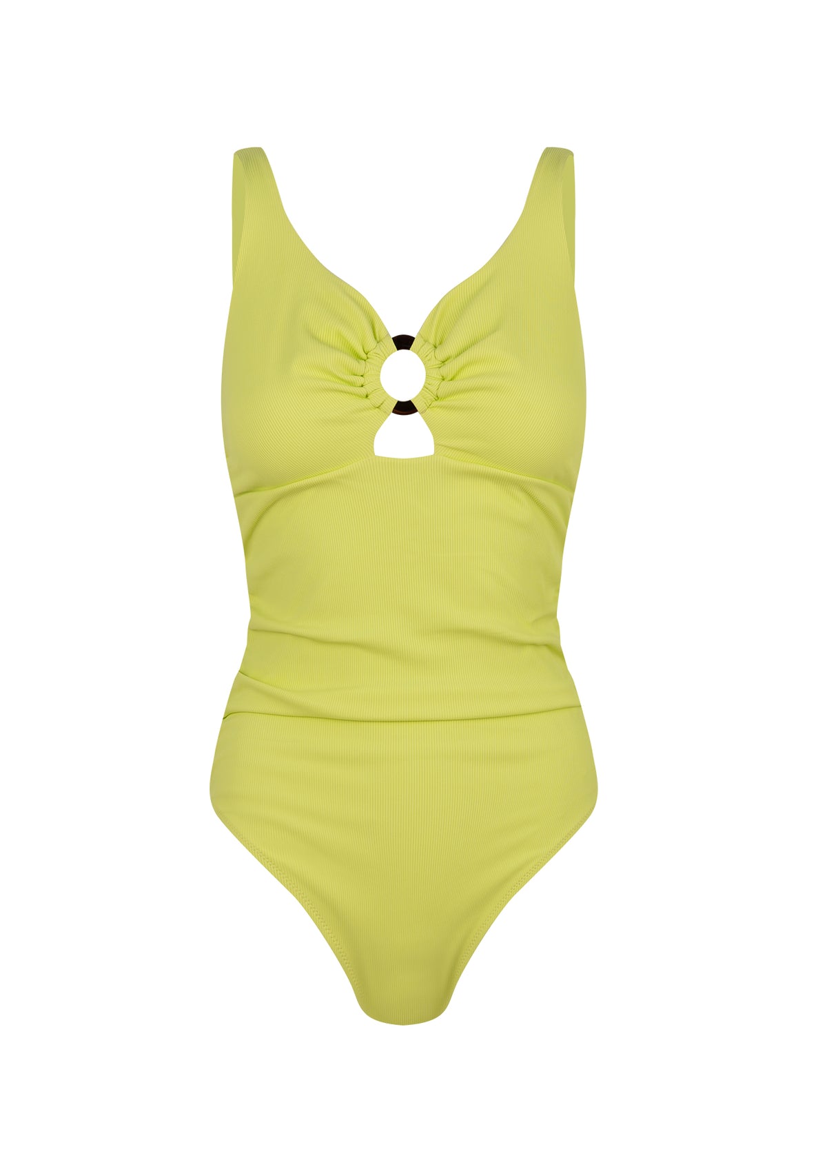 Kostium Mykonos Ribbed Lime