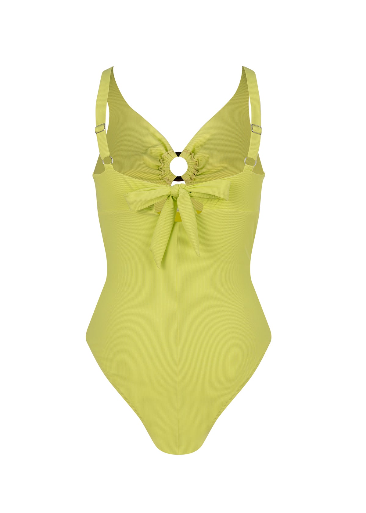 Kostium Mykonos Ribbed Lime