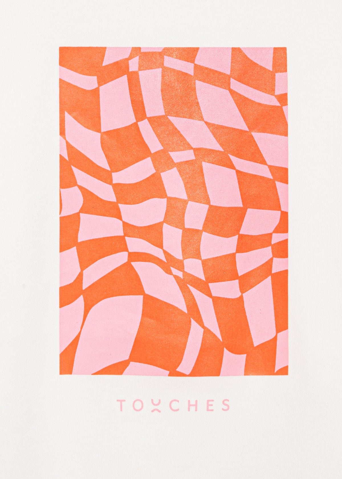 T-shirt Geometric Pink