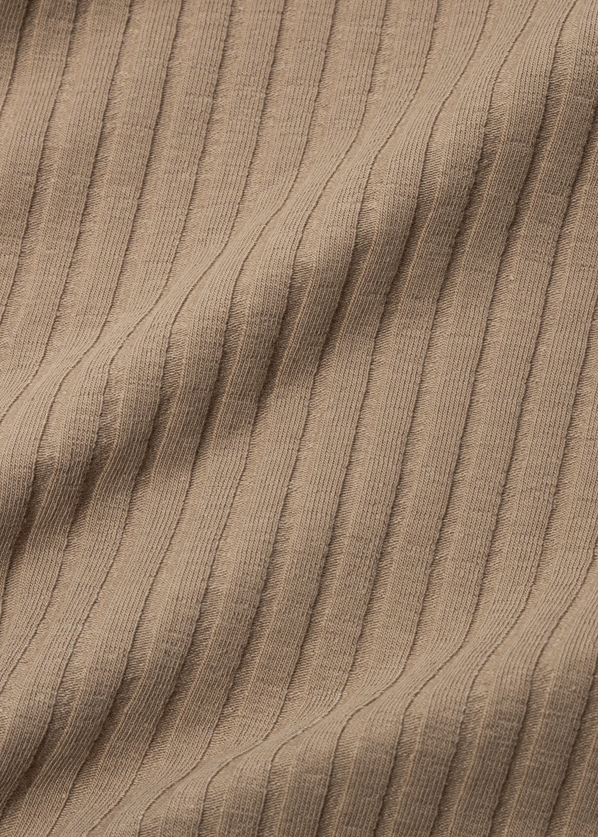 Longsleeve Ribbed Beige