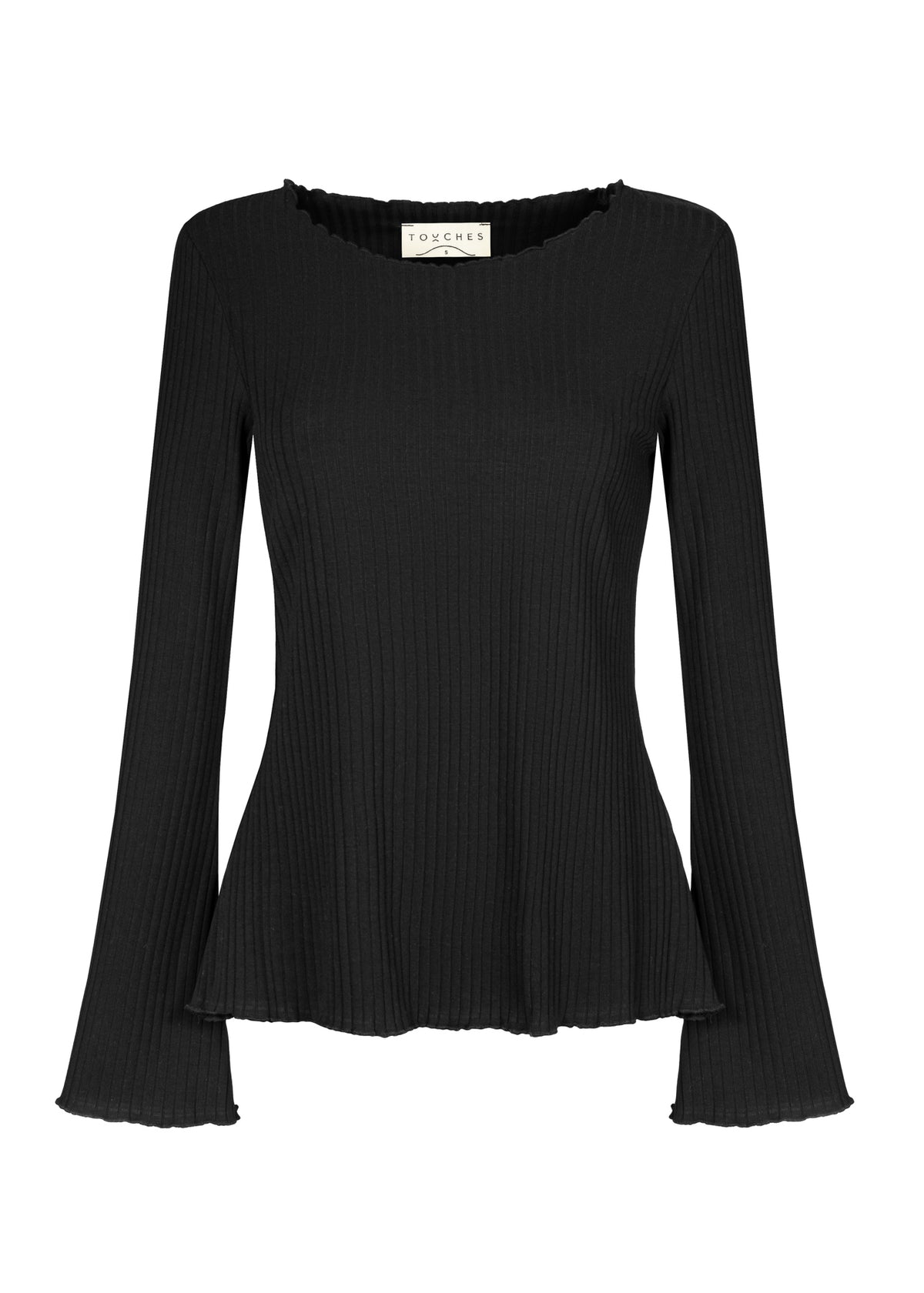 Longsleeve Ribbed Black