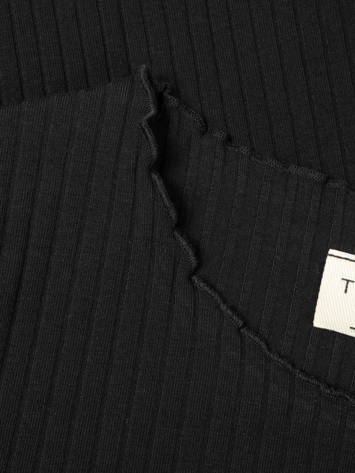 Longsleeve Ribbed Black