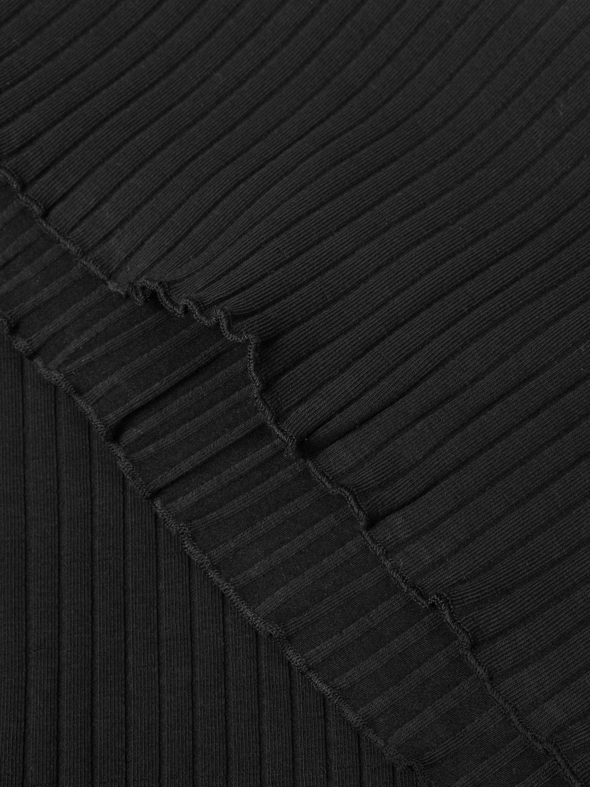 Longsleeve Ribbed Black