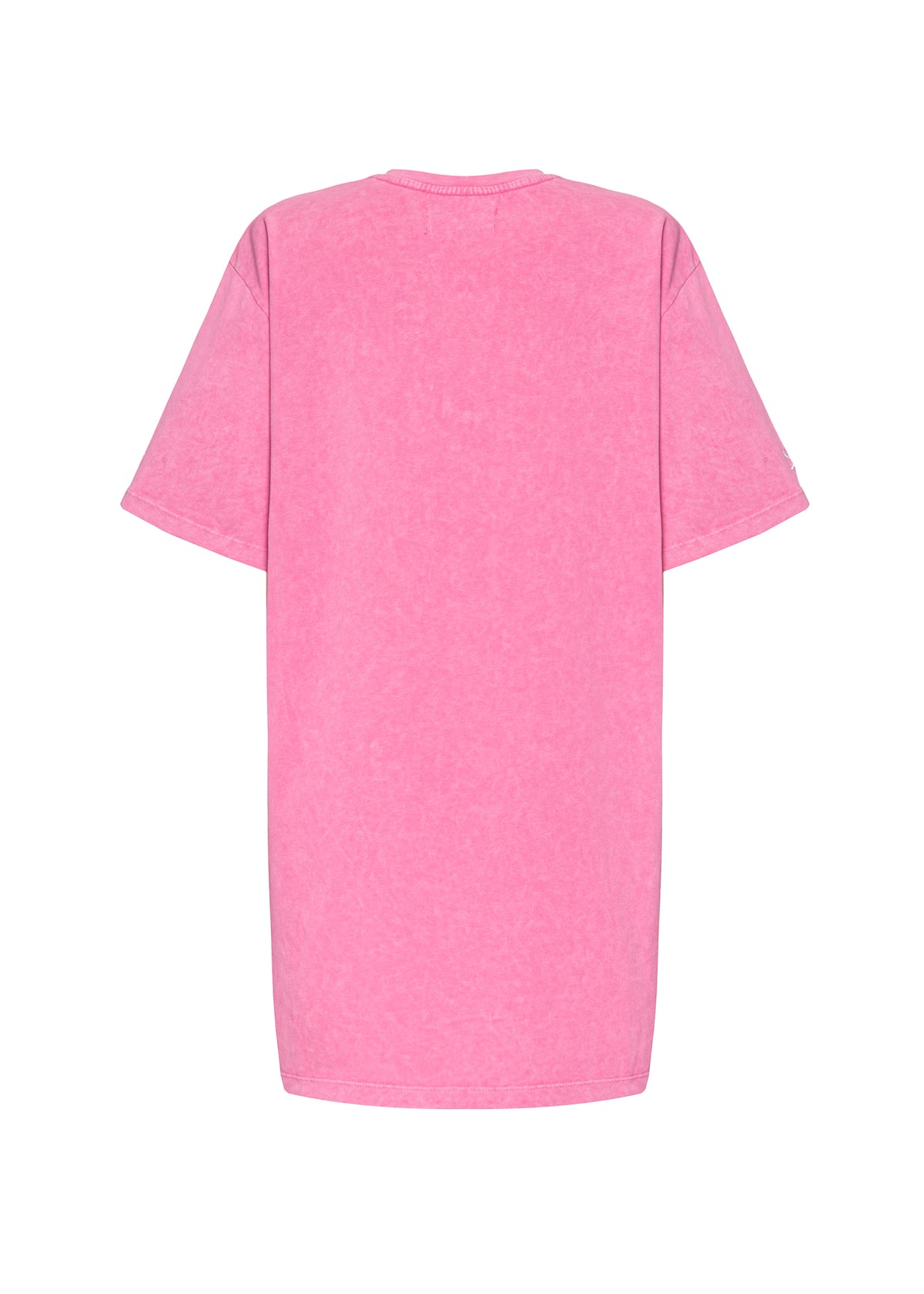 T-shirt Long Washed Pink