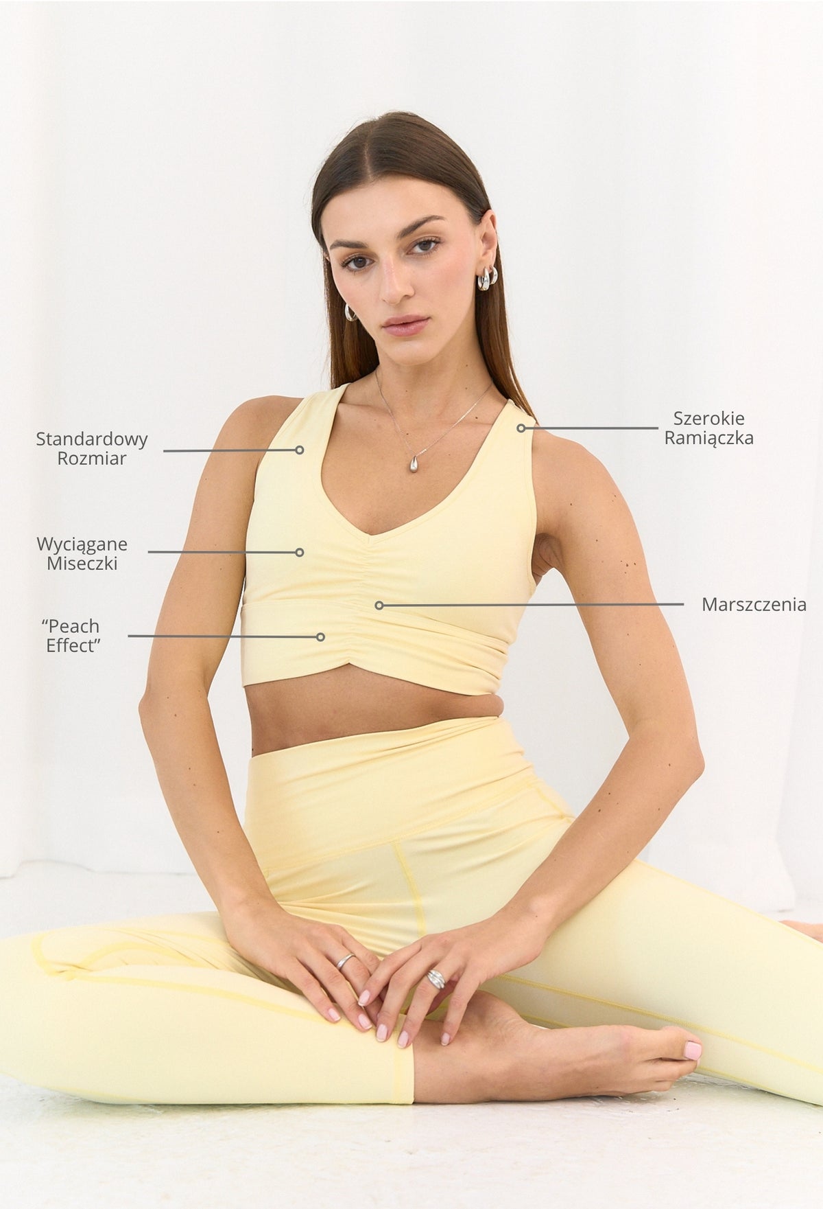 Stanik Comfort Butter Yellow