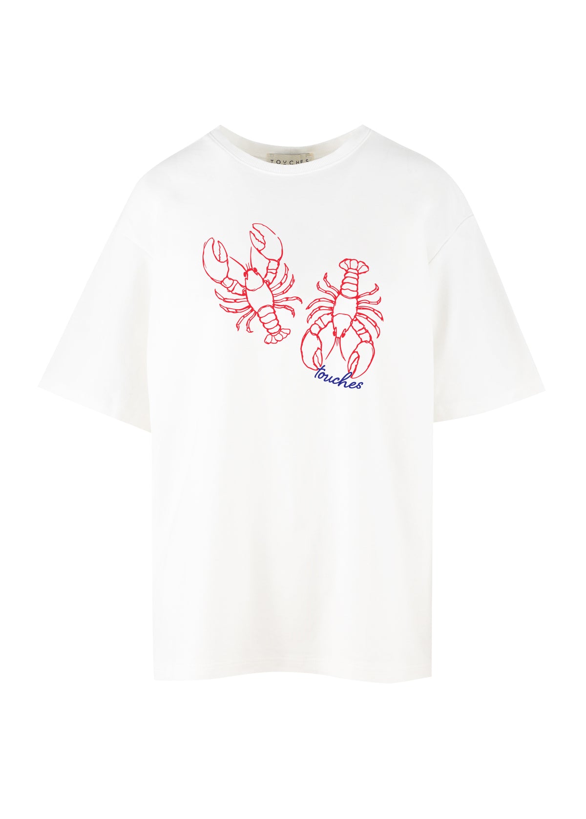T-shirt Long Lobster off white