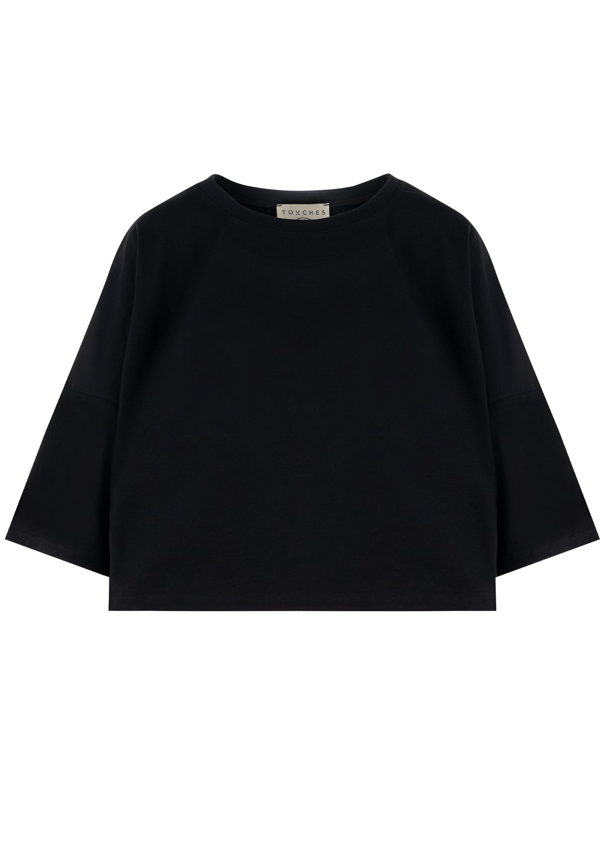 T-shirt Boxy Black