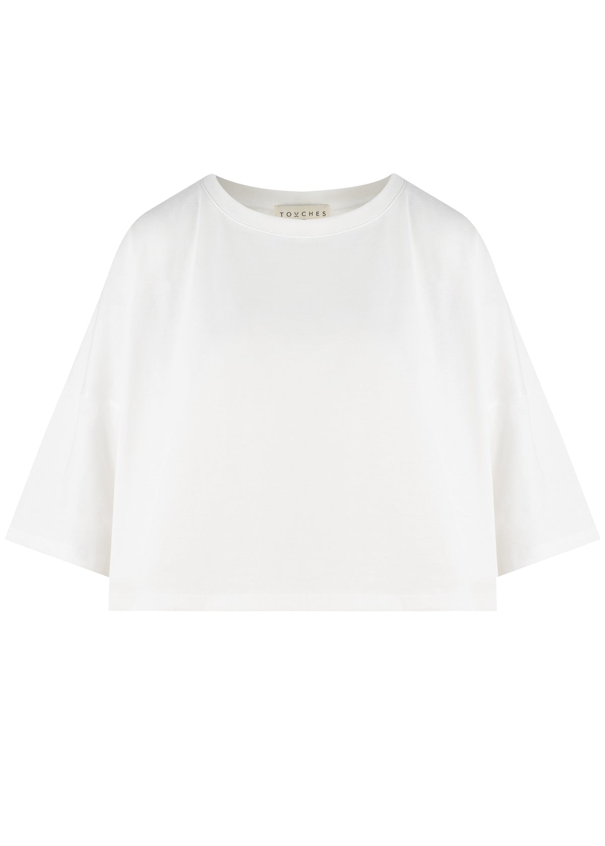 T-shirt Boxy Off White