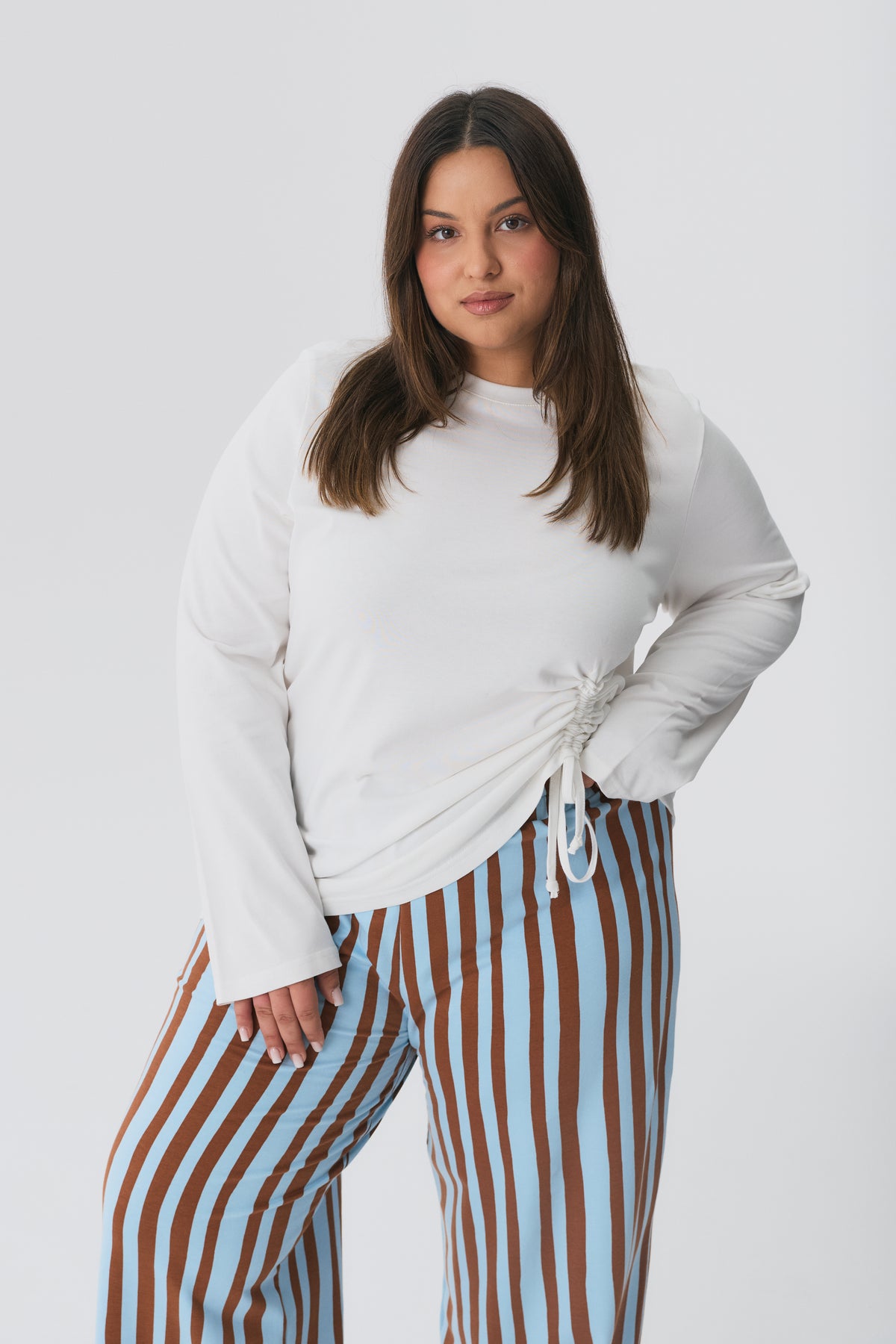 Spodnie Stripes Brown&amp;Blue