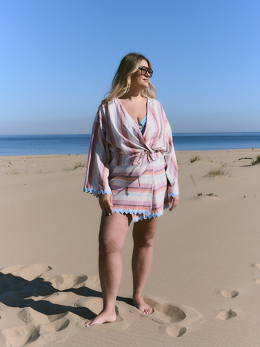 Kimono Amalfi Stripe
