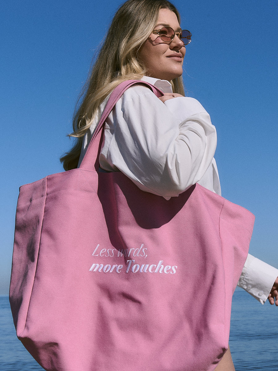 Torba Less Words Pink