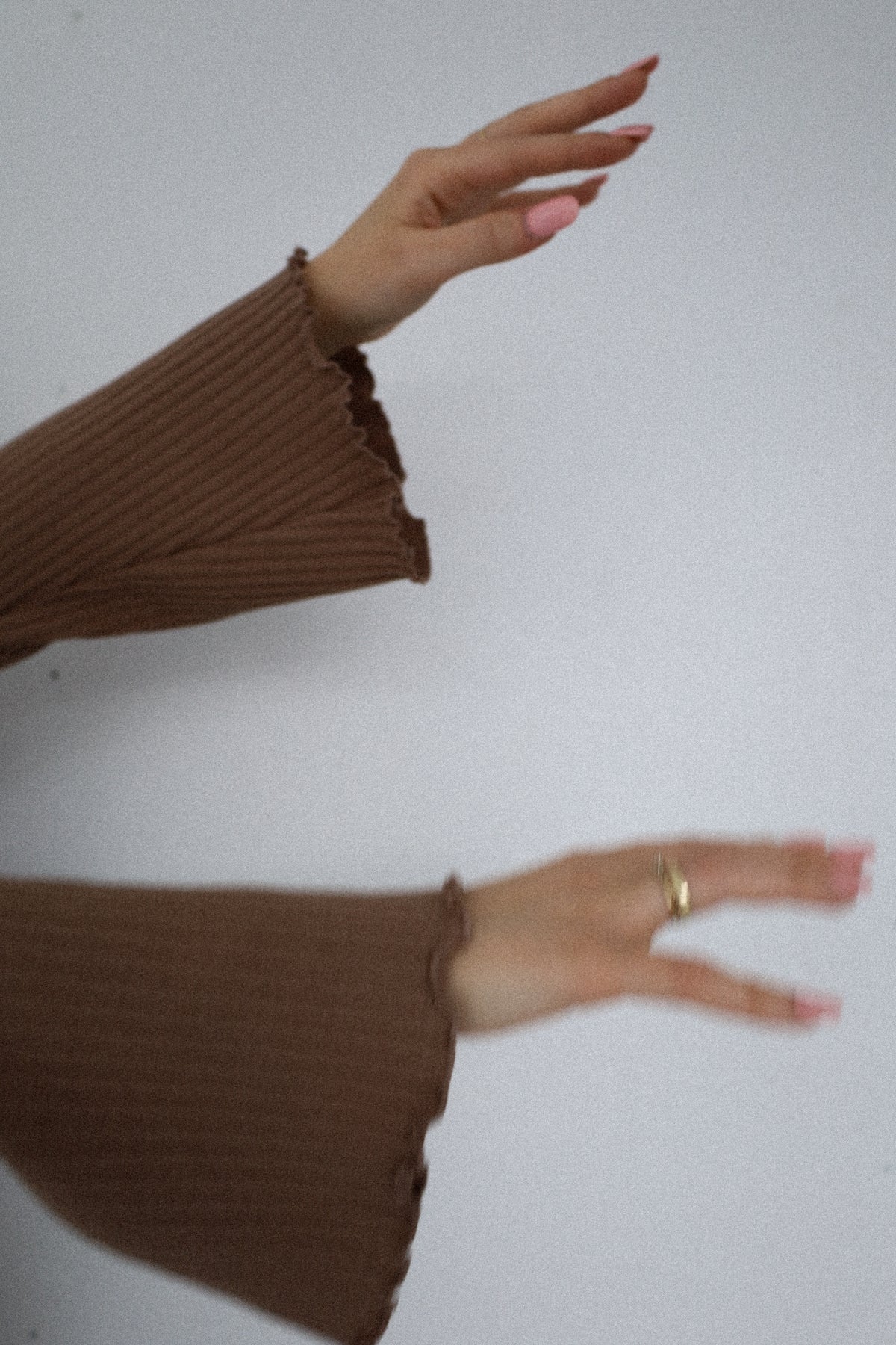 Longsleeve Ribbed Beige