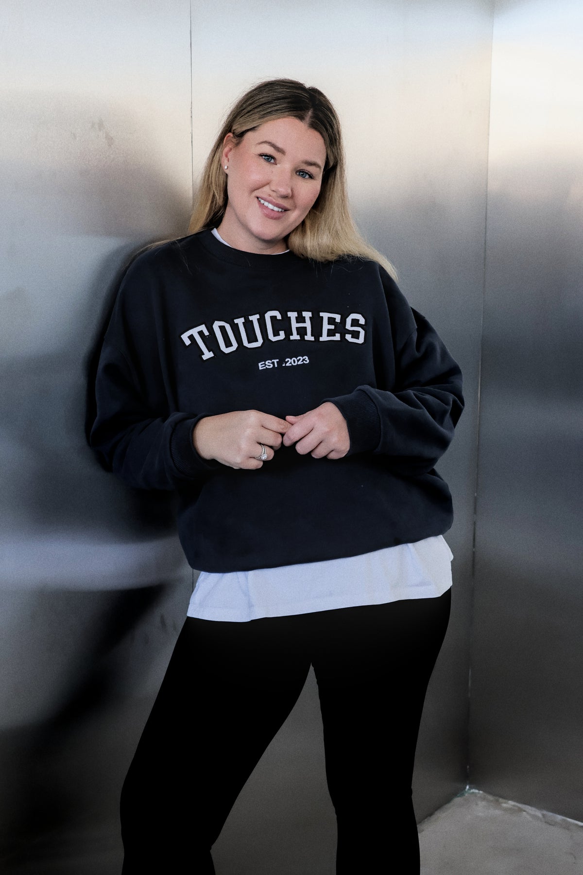 Crewneck Touches Steel