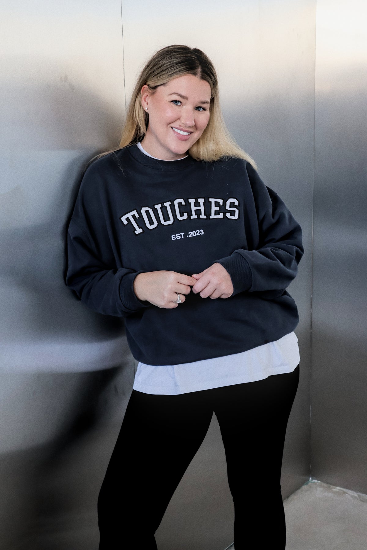 Crewneck Touches Steel