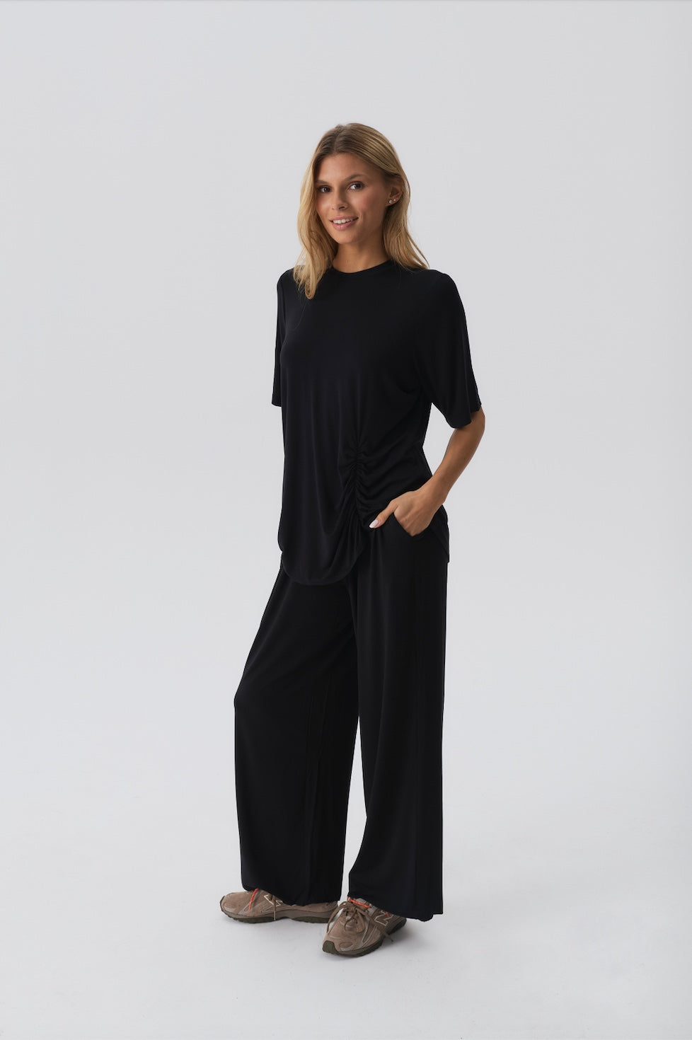 Spodnie Mère Bamboo Black