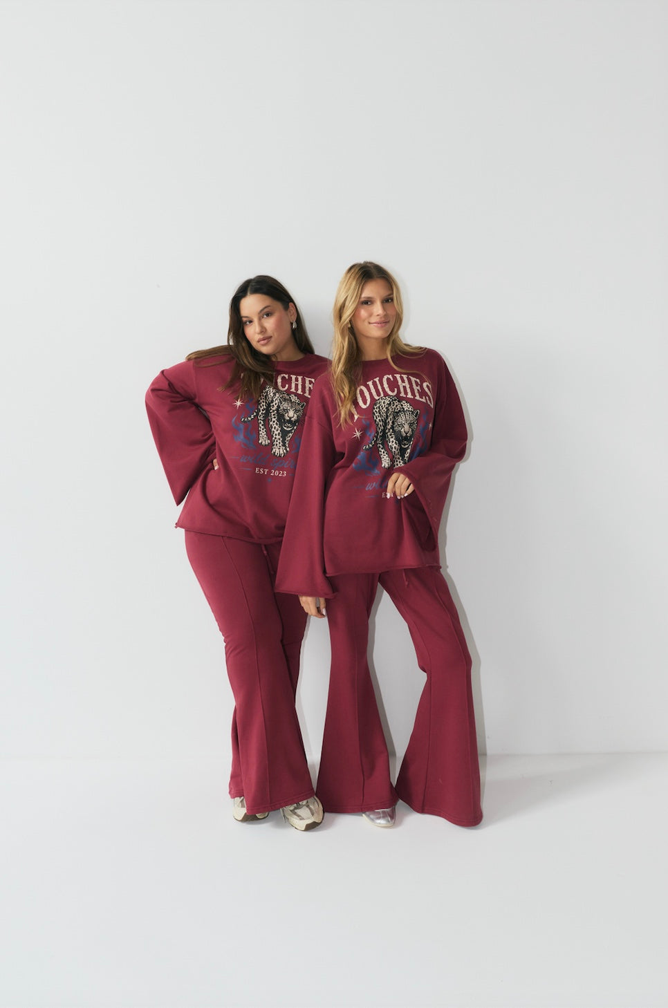 Bluza Flow Panther Maroon