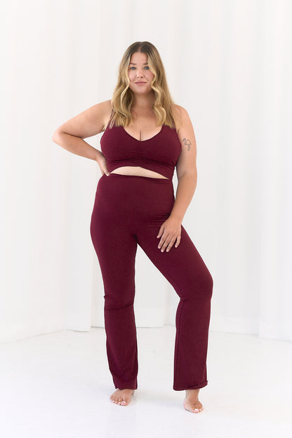 Stanik Comfort  Burgund