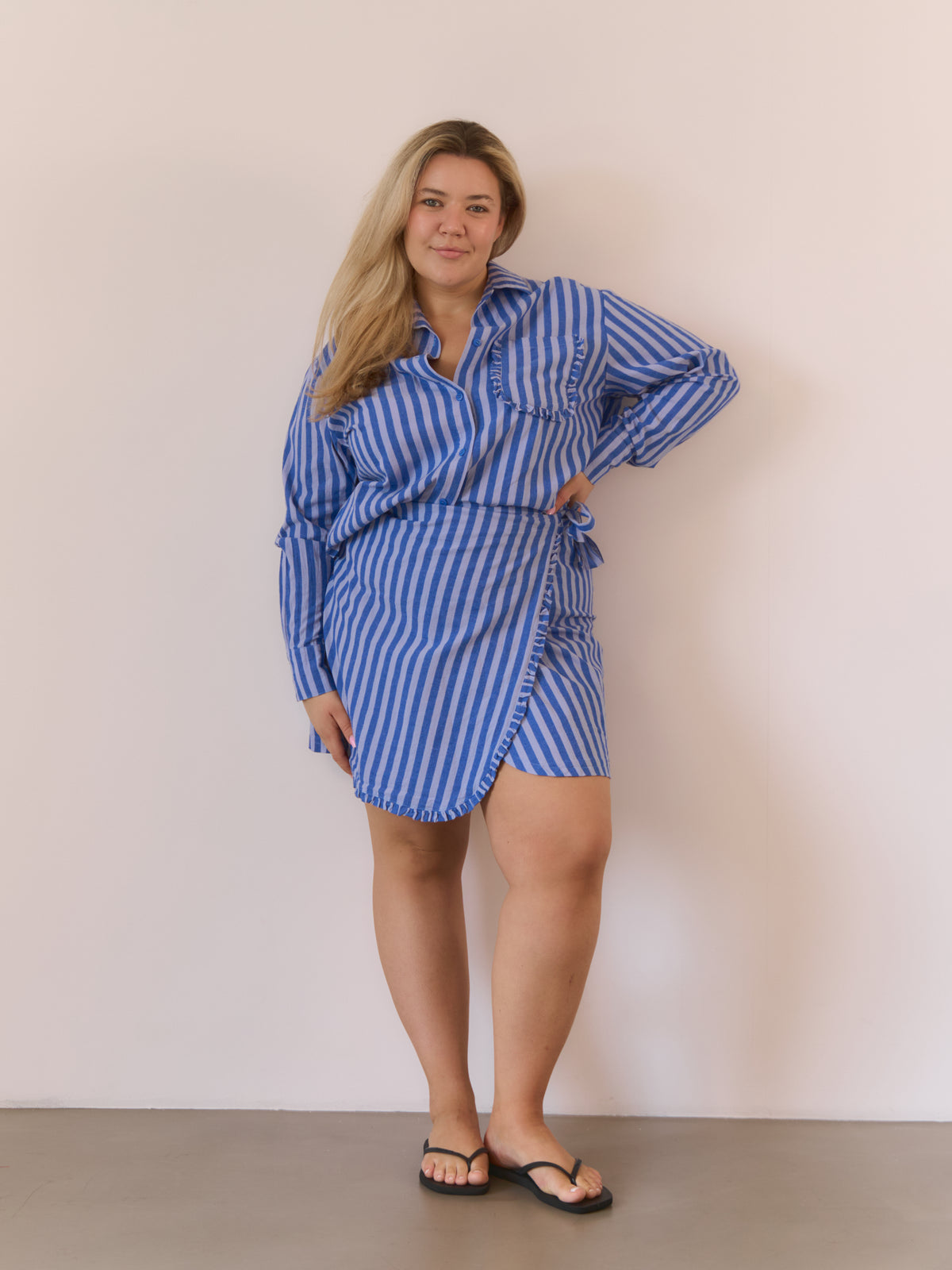 Koszula Frill Blue