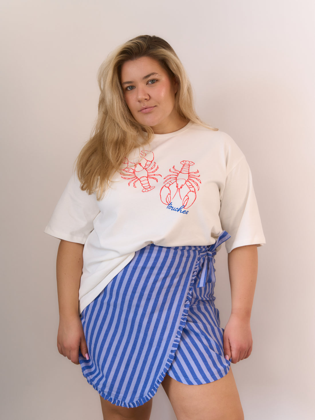 Spódnica Frill Blue