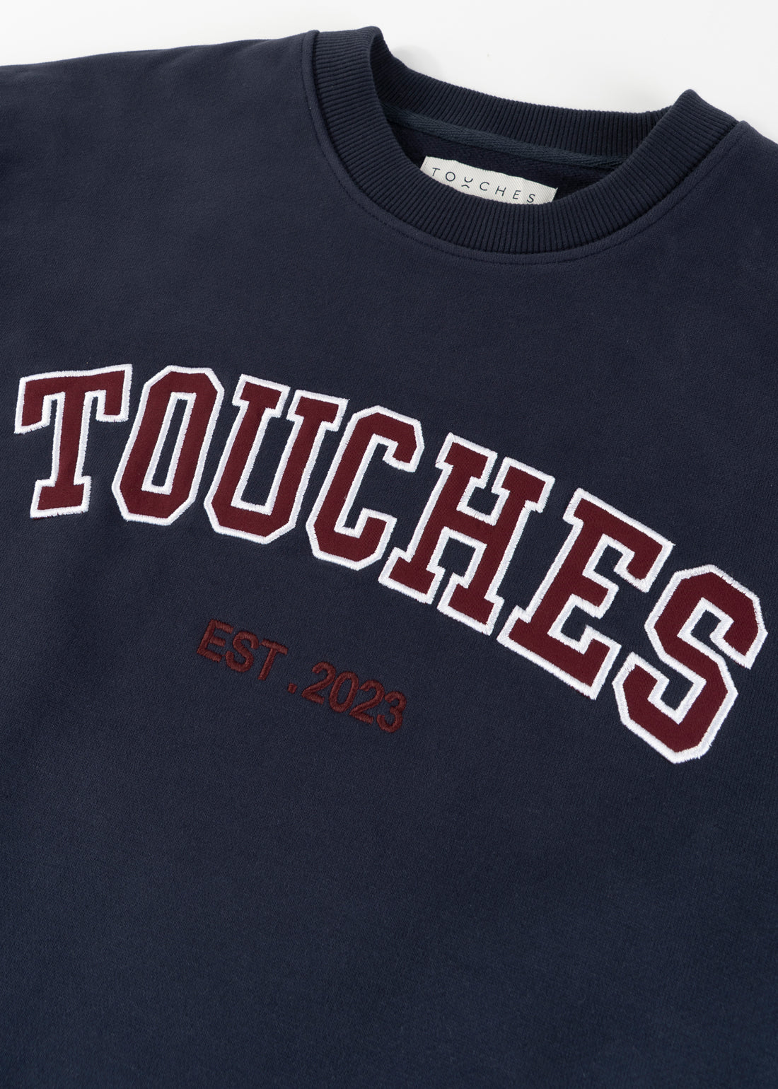 Crewneck Touches Navy