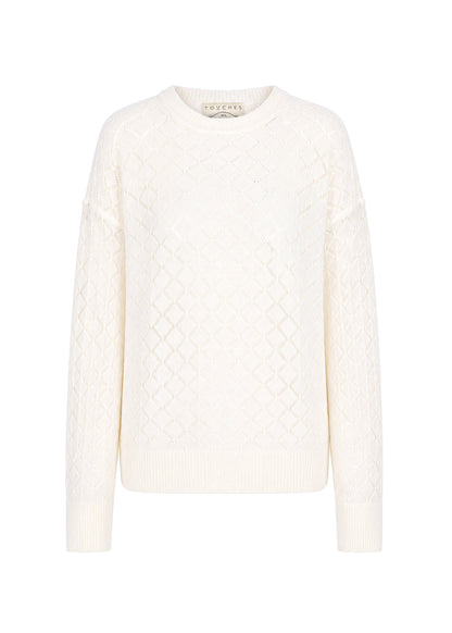 Sweter Cloud Ecru