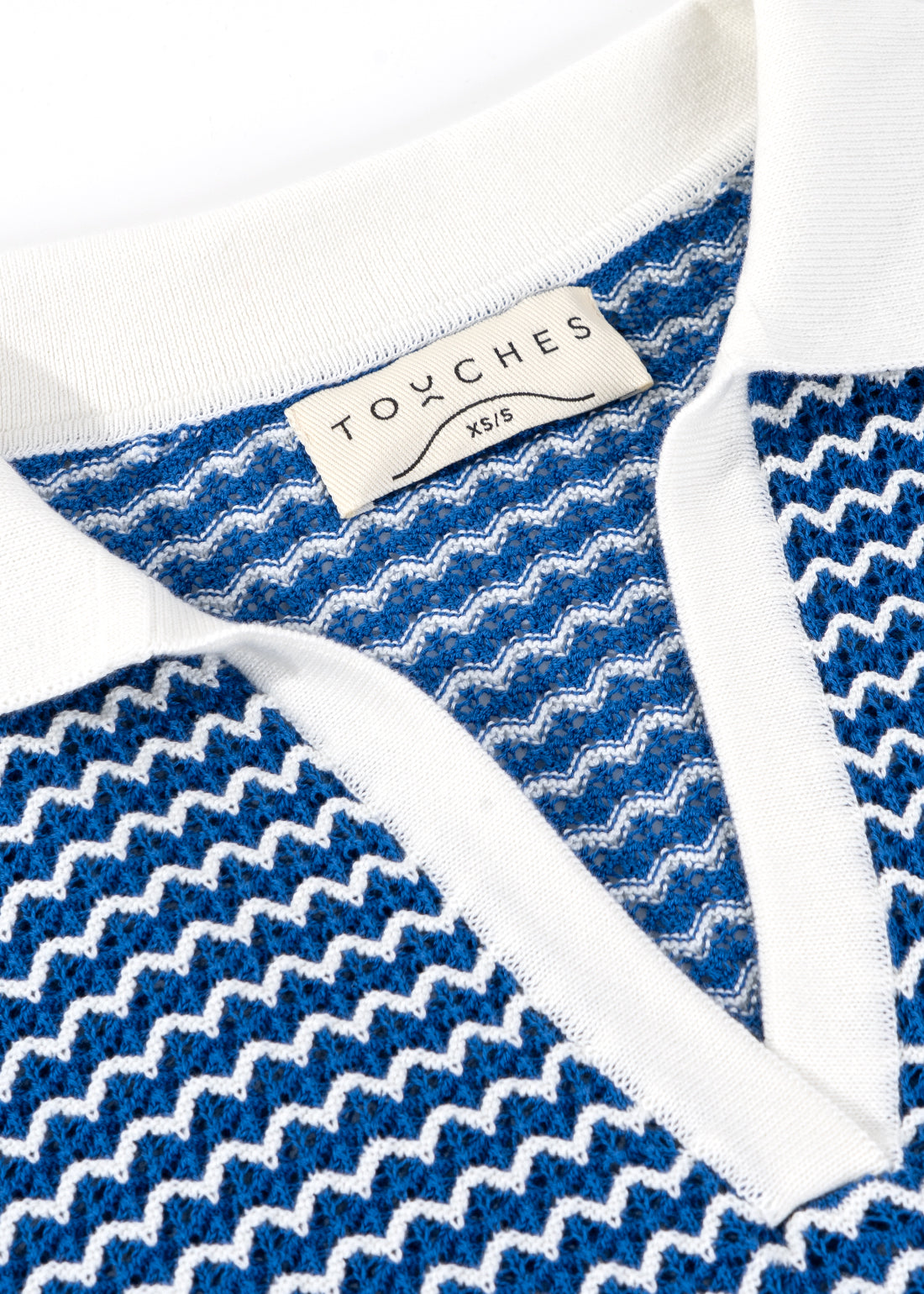 Polo Knitted Kobalt