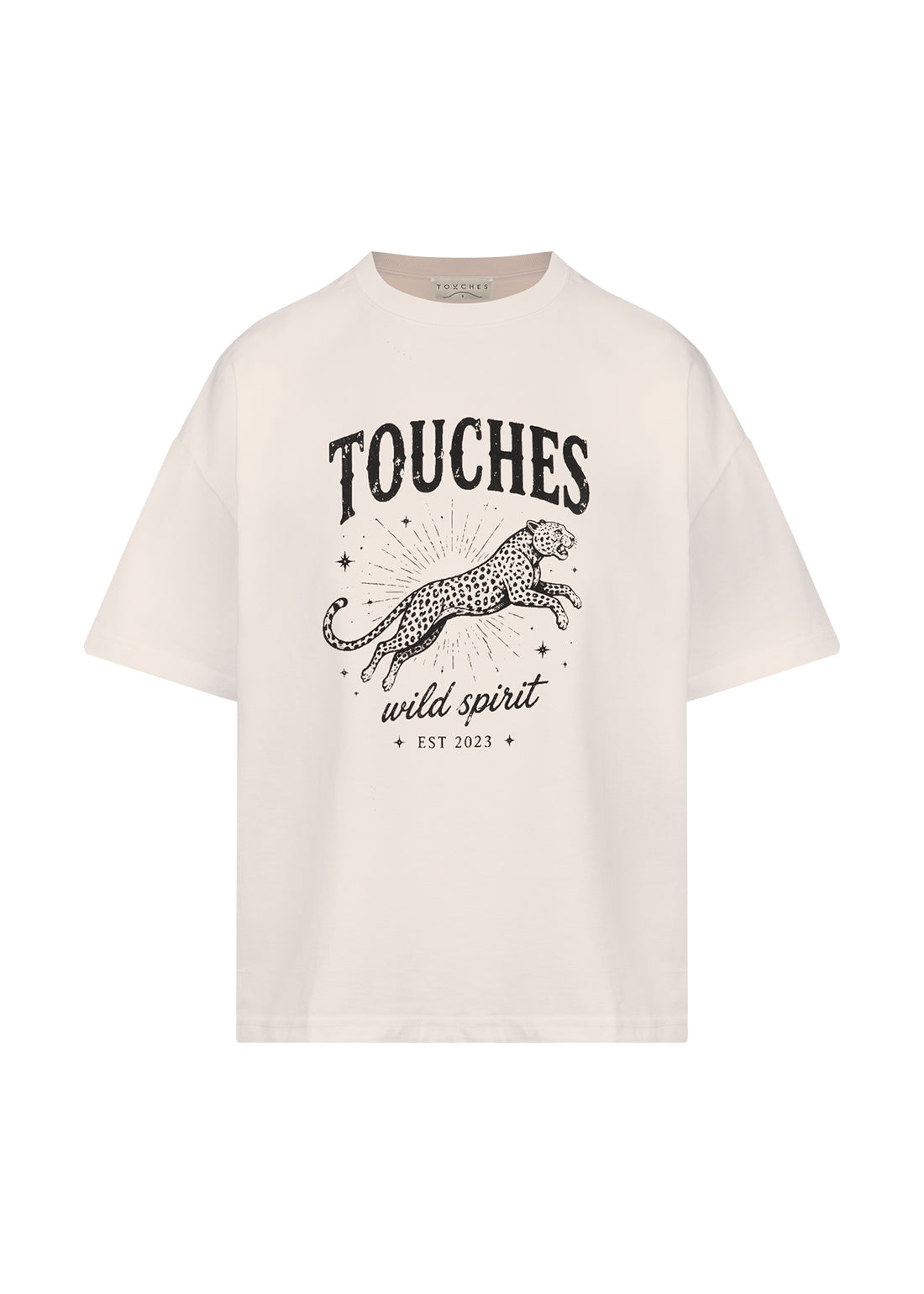 T-shirt Short Wild Spirit Beige