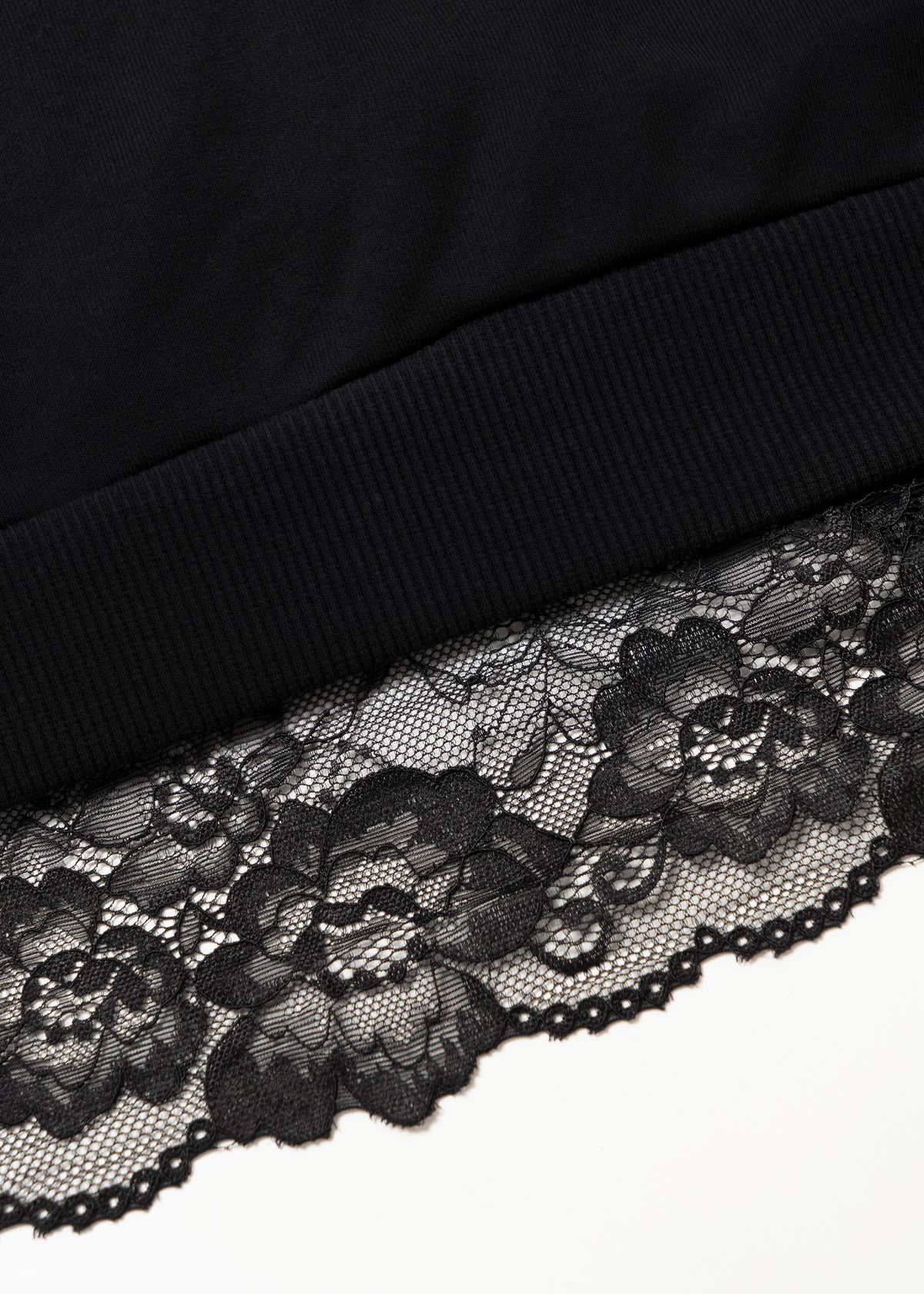 Bluza Polo Crochet Black