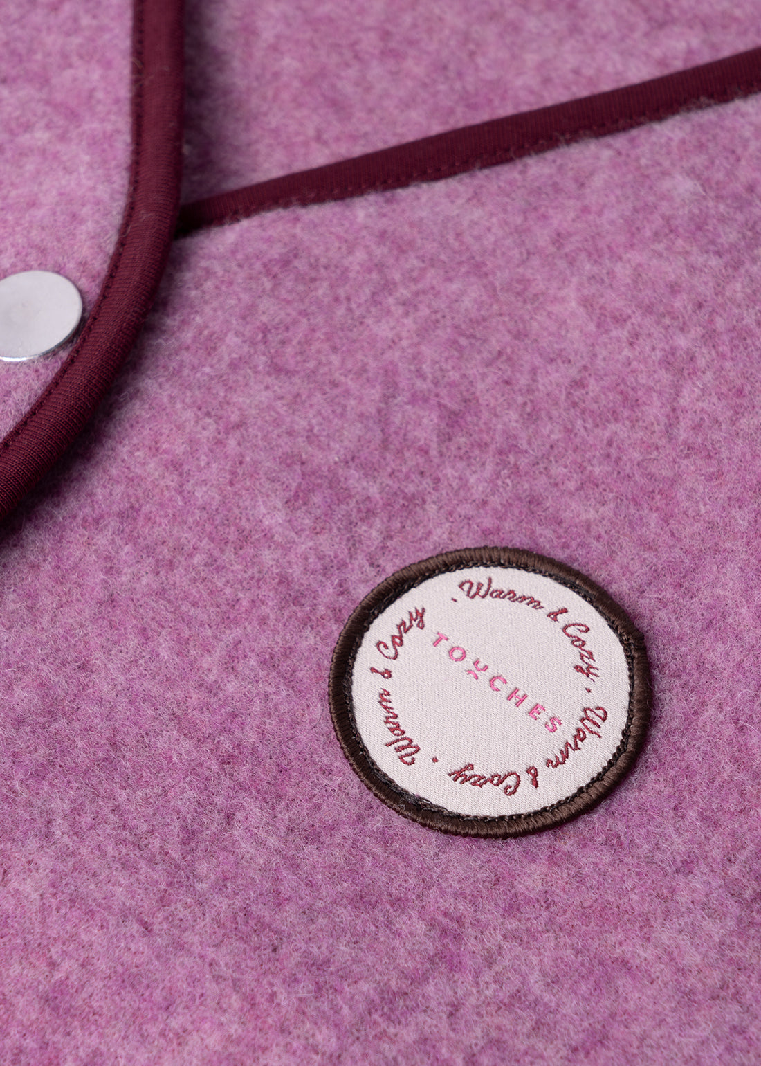 Kamizelka Merino Pink