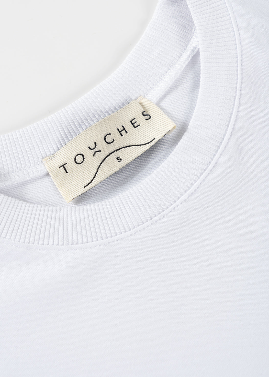 T-shirt Long White